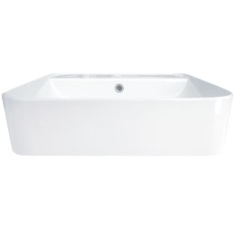 Umywalka ceramiczna nablatowa/ścienna z miejscem na baterię