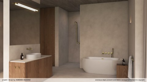 Umywalka granitowa nablatowa