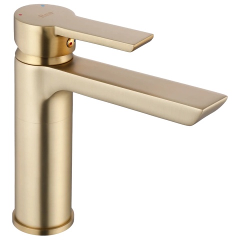 Bateria umywalkowa MY2021-2GG ARGUS złota szczotkowana niska