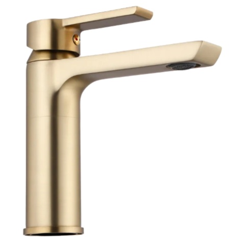 Bateria umywalkowa MY2021-2GG ARGUS złota szczotkowana niska