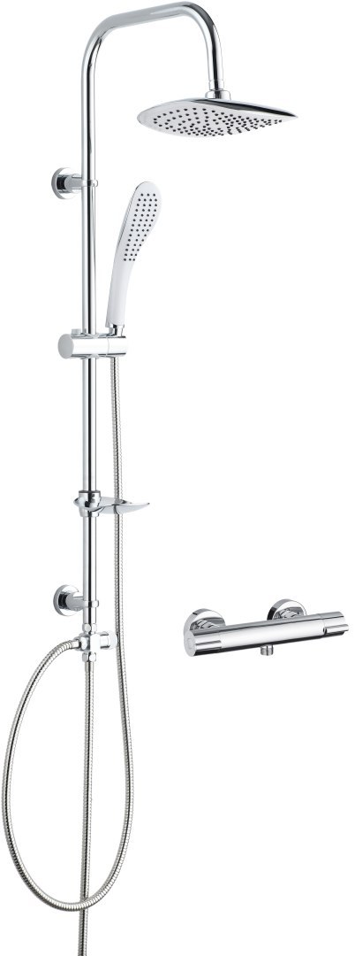 Deszczownica z baterią prysznicową termostatyczną