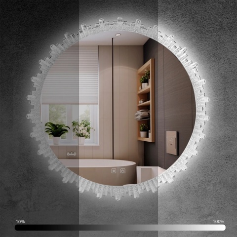 Lustro ścienne LED X013 80 cm