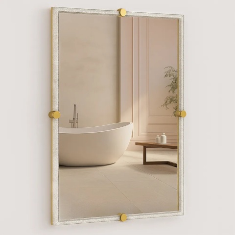 Lustro ścienne LED BL808 60 cm