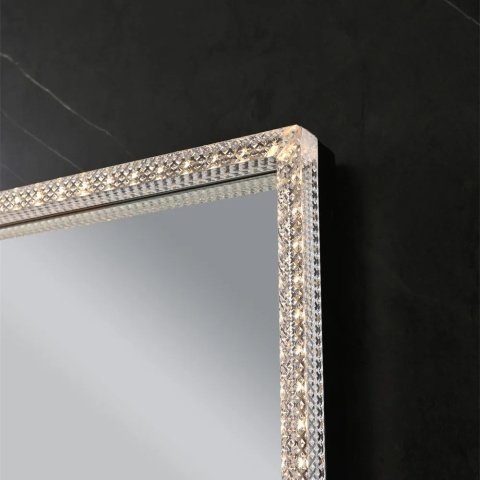 Lustro ścienne LED BL808 60 cm