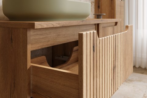 Szafka pod umywalkę 80cm 2 szuflady