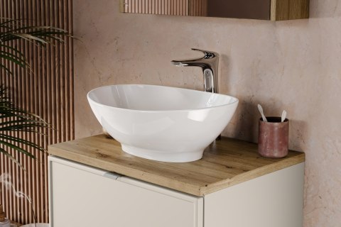 Zestaw meblowy 100cm z blatem i 2 umywalkami nablatowymi Lola