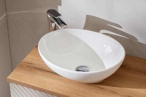 Zestaw meblowy 100cm z blatem i 2 umywalkami nablatowymi Lola