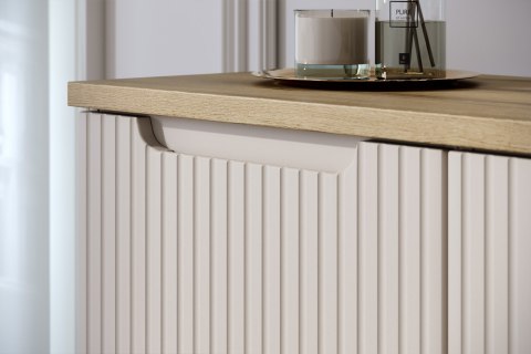 Zestaw meblowy 100cm z blatem i 2 umywalkami nablatowymi Lola