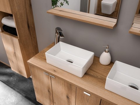 Zestaw meblowy 50cm z blatem i umywalką nablatową Gaja