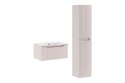 Zestaw meblowy 60cm z umywalką meblową SKY i szafką wysoką