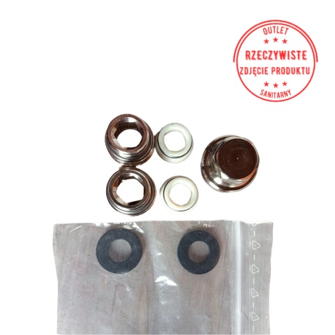 Kątowy zawór przyłączeniowy do grzejników IMI Multilux V Eclipse (towar wyprzedażowy)