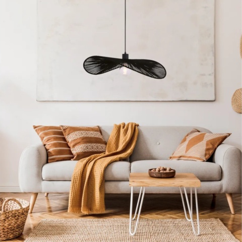 Lampa sufitowa APP1831-1CP czarna