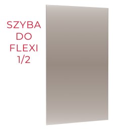 ŚCIANKA PRYSZNICOWA FLEXI 120 cm BROWN 1/2