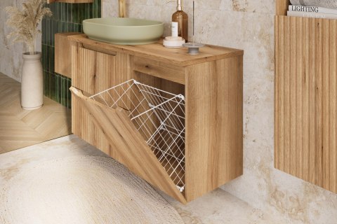 Szafka pod blat 40cm z koszem na pranie