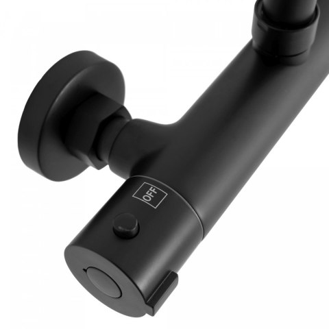 ZESTAW NATRYSKOWY BLISS CZARNY TERMOSTAT