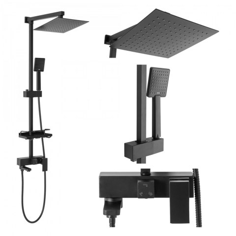 ZESTAW NATRYSKOWY JACK CZARNY